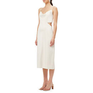 ELLIATT women's Bridal Edit Summer Cutout Dress size S pearl color $ 269